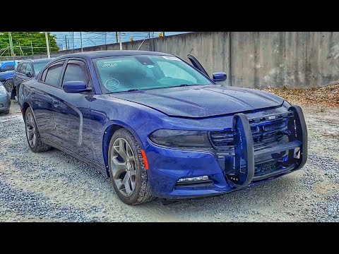 Видео: Купил  утопленный полицейский Dodge Charger. Проект Need For Speed