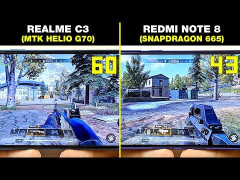 Видео: REDMI NOTE 8 vs REALME C3 🔥 - БОЛЬШОЕ СРАВНЕНИЕ В ИГРАХ! 🔥 КТО ЛУЧШЕ? FPS+НАГРЕВ! GAMING TEST