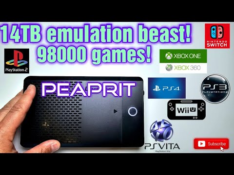Видео: Игровой жесткий диск PEAPRIT на 14 ТБ с играми 98 тыс. Подключаю и играю PS3 PS4 Xbox Switch WII
