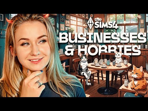 Видео: 🔴 "ЛЮБИМОЕ ДЕЛО" В СИМС 4! // The Sims 4 Businesses and Hobbies // Строим котокафе