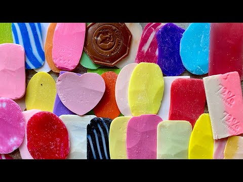 Видео: ASMR | Soap plates | Breaking plates | Ломание мыльных пластинок