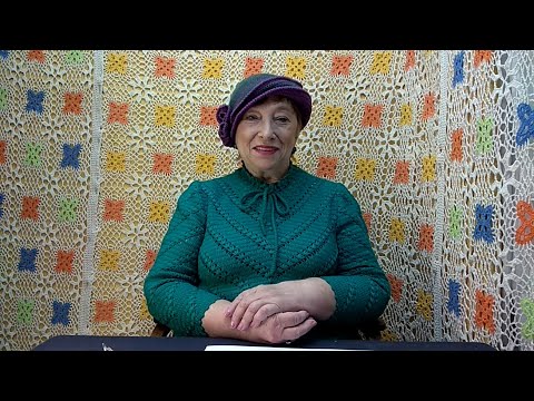 Видео: Шляпка "Вечерняя прогулка". Мастер-класс по вязанию крючком от О. С. Литвиной.