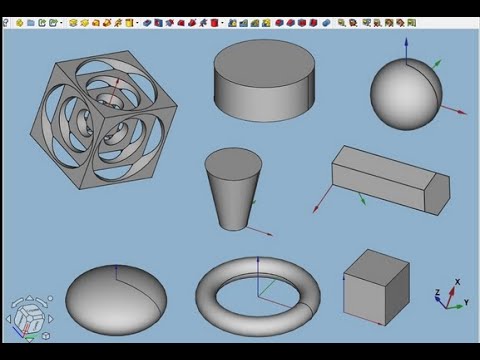 Видео: 21. FreeCAD 1.0 Для начинающих с нуля!  Геометрические примитивы  Пример использования