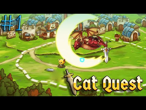 Видео: "ДРАКОНЫ, МЕЧИ И КОТИКИ!" Cat Quest #1