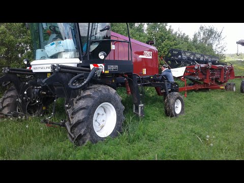 Видео: KSU 1  первый укос