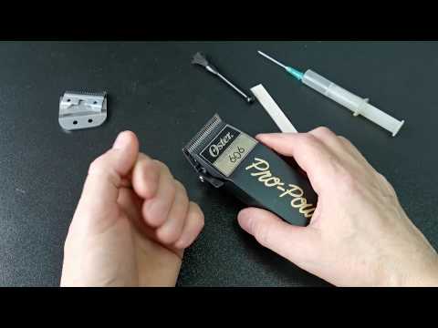 Видео: Профилактика ножа Oster 606