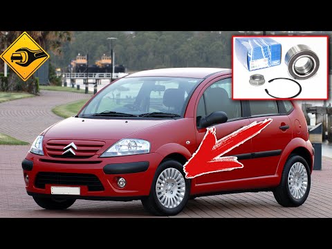 Видео: Ситроен Citroën С3 замена переднего ступичного подшипника.