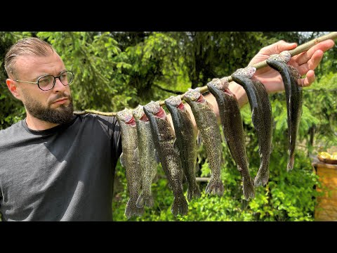 Видео: Свежая форель идеально запеченная классическим способом. Рецепт рыбы.