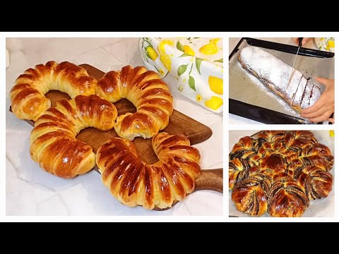 Видео: 🥐 МАКОВАЯ ВЫПЕЧКА домашняя и уютная выпечка ● ТЕСТО НА ВОДЕ/НА МОЛОКЕ