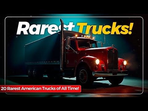 Видео: 20 самых редких американских грузовиков всех времён! Вы их ещё не видели!