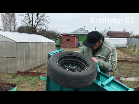 Видео: Мотоблок и прицеп на больших колёсах