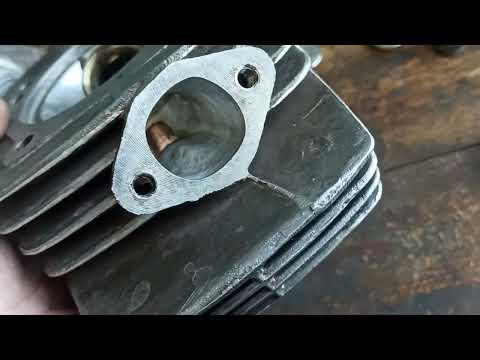 Видео: Увеличенные клапана и портинг голов днепр МТ9