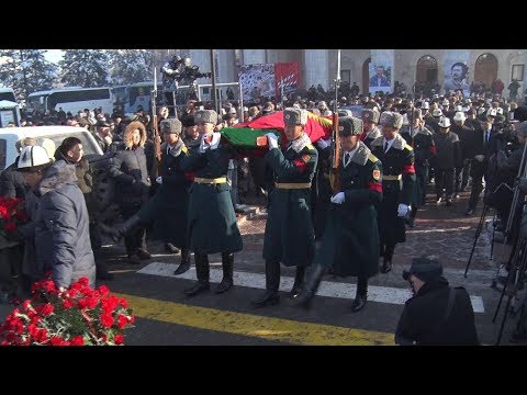Видео: Болота Шамшиева проводили его в последний путь / 24.12.19 / НТС