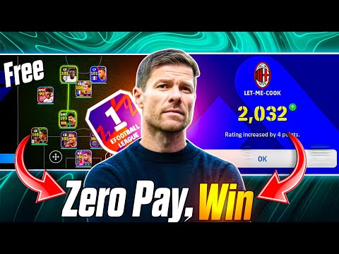 Видео: Как я набрал рейтинг 2000+, используя только бесплатных игроков 😱🔥 | eFootball 26
