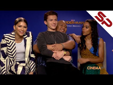 Видео: Весёлое интервью с актёрами "Человек-паук: Возвращение домой"