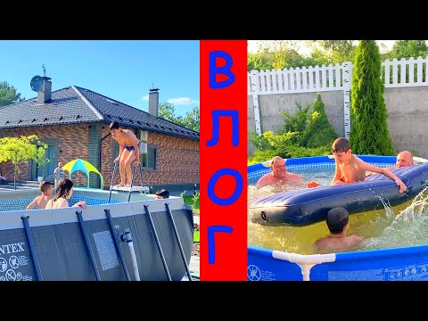 Видео: ДВА БАССЕЙНА! ДЖАКУЗИ) ОТДЫХАЕМ ХОРОШОооооо. ВЛОГ.