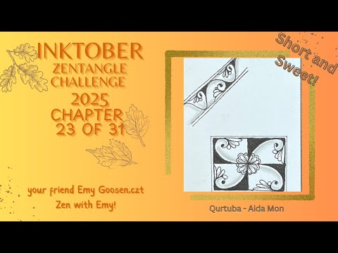 Видео: Инктобер 2025, день 23 | Выкройка «Куртуба» от Аиды Мон | Учебное пособие