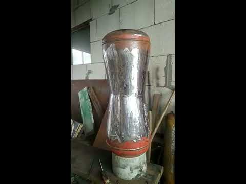 Видео: Конический барабан пленкоукладчик /funnel / cone