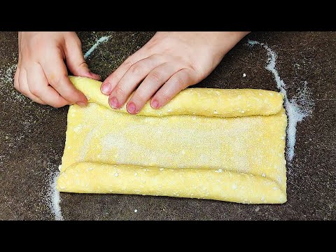 Видео: Это КРУЧЕ чем обычные печенья! Слишком вкусное Творожное печенье - ЧУДО РЕЦЕПТ!