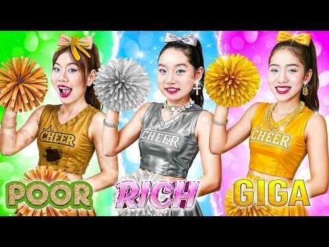 Видео: Бедная Против Богатой И Супербогатой Чирлидерши! Кто Станет Лучшей Чирлидершей?