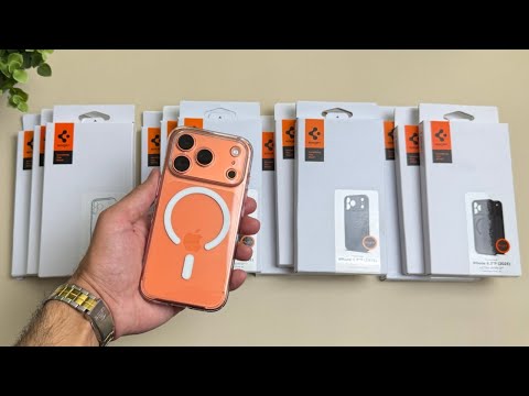 Видео: Чехлы Spigen для iPhone 17 Pro!!!
