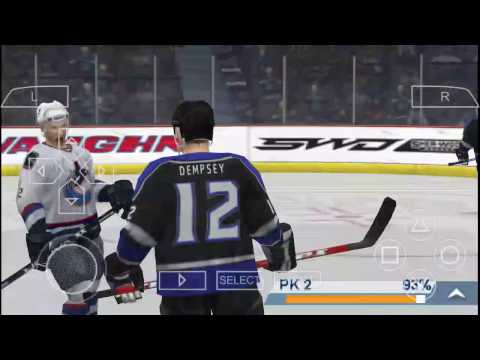 Видео: ЭМУЛЯТОР PSP NHL 07 (ПЕРВАЯ ИГРА ЗА СВОЮ КОМАНДУ)