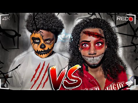 Видео: ЧЕЛЛЕНДЖ ПО МАКИЯЖУ НА ХЭЛЛОУИН С RKEMPIREE ❤️ | VLOGTOBER ДЕНЬ 9