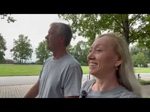 Видео: Старшая школа в США - день открытых дверей. Самый большой жилой дом в Америке. Наш ужин.