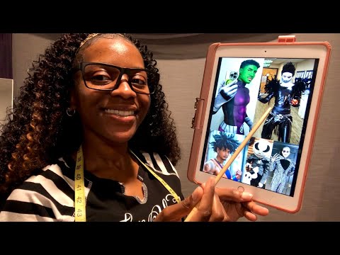 Видео: ASMR 🎃 Ролевая игра «Художник по костюмам на Хэллоуин» (измерение, личное внимание, мягкие речи)