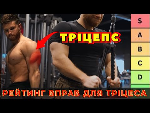 Видео: РЕЙТИНГ НАЙКРАЩИХ ТА НАЙГІРШИХ ВПРАВ ДЛЯ ТРІЦЕПСА. Джефф НІПАРД