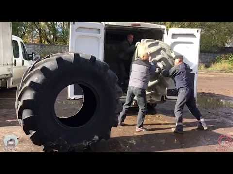 Видео: Грузовая мойка и грузовой шиномонтаж.