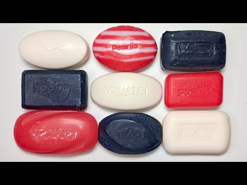Видео: Cutting soap 🧼 Satisfying ASMR video 💤  Резка сухого мыла. Video for sleep