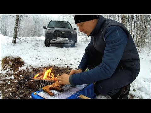 Видео: Нива Тревел. Выезд в ЛЕС! Не смотрите, если вы голодные)))