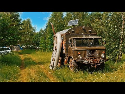 Видео: На Горьковское море на автодоме ГАЗ 66.
