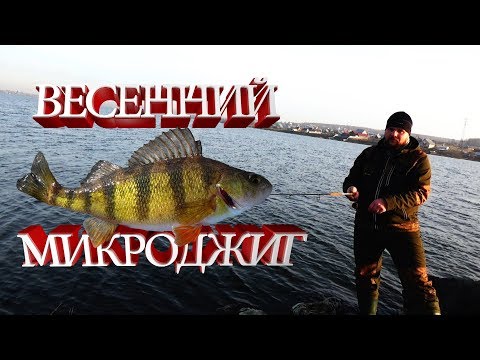 Видео: Окунь на микроджиг в марте. Рыбалка на спиннинг весной на водохранилище.