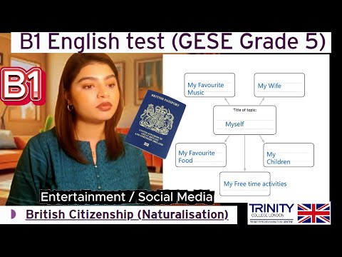Видео: Тест по английскому языку B1 (GESE, 5 класс) | Британское гражданство SELT | Тринити-колледж Лонд...