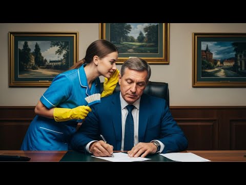 Видео: «Не подписывайте!» — шепнул уборщик директору и этим шокировал всех в зале