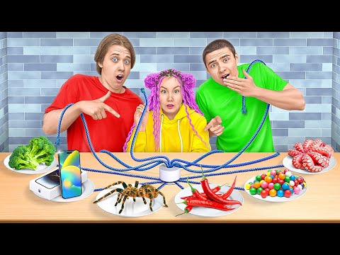 Видео: Выбери Правильную Веревку ЧЕЛЛЕНДЖ !