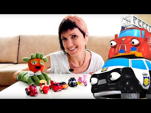Видео: Мультик про машинки - Городские Герои в передаче: Маша и мультфильм