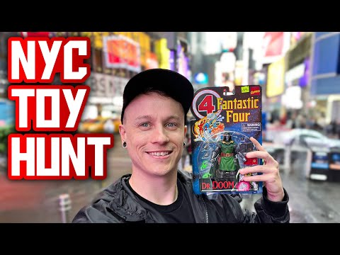 Видео: Я нашёл ТАК МНОГО хороших фигурок в Нью-Йорке — Toy Hunt с Sirdork