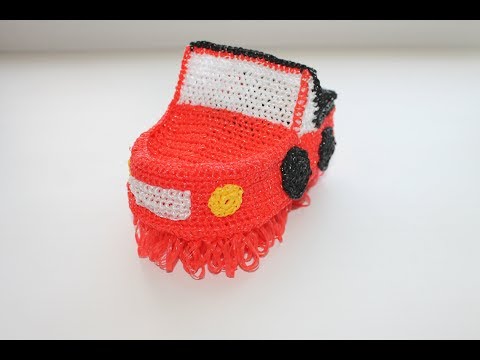 Видео: Машинка - мочалка крючком. Часть 3 (капот, стекла, завершение).