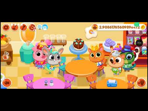 Видео: Суровый котик Бубу У котика Бубу день рождения 2 часть #7 мульт игра мультик про котят 