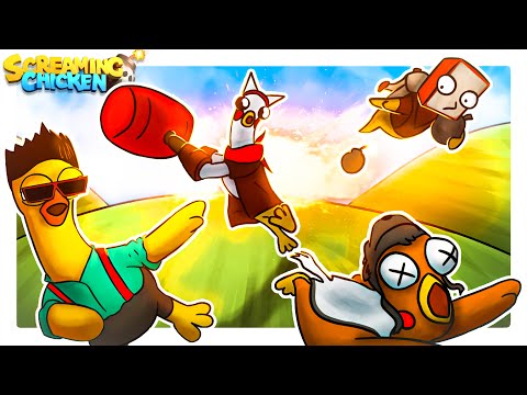 Видео: НУ И КТО ЗДЕСЬ ГЛАВНЫЙ ПЕТУШАРА? - Screaming Chicken (ИНДИ, КООПЕРАТИВ)
