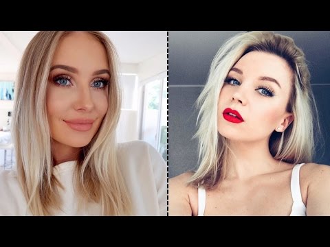 Видео: СМОТРЮ и ПОВТОРЯЮ макияж АВСТРАЛИЙСКОГО блогера LAUREN CURTIS