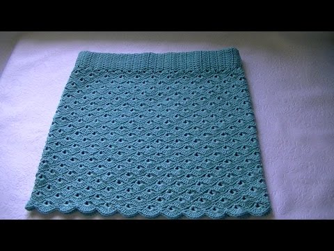 Видео: Вязание ажурной летней юбки крючком.Knitting openwork crochet skirt summer