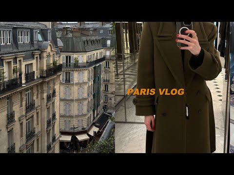 Видео: PARIS VLOG | встречи с друзьями, поиск идеального пальто в YSL, новый аромат
