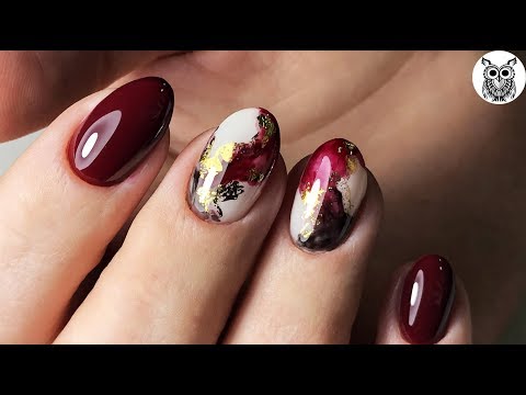 Видео: Aqua Drops и Акварельный Маникюр || Стемпинг временно отпустил