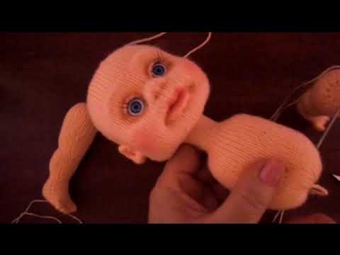 Видео: Вяжем куклу.