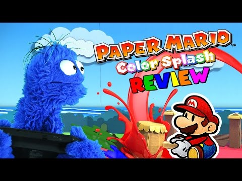 Видео: Обзор Paper Mario Color Splash │ Всплеск или мусор? (Или «усы»?)