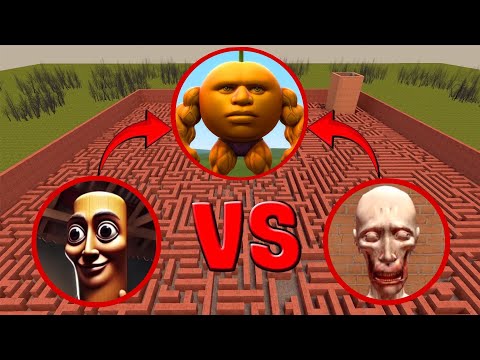 Видео: Тунг Тунг Сахур против SCP 096 в Garry's Mod